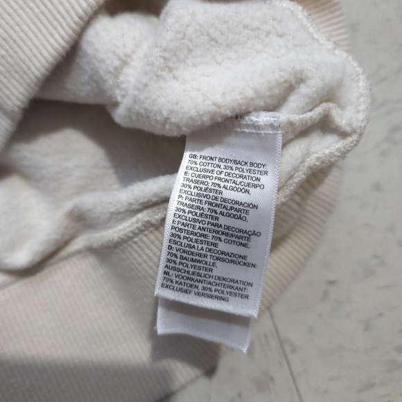 The North Face | Cream Sweatshirt pullover Hoodie - Picture 9 of 11